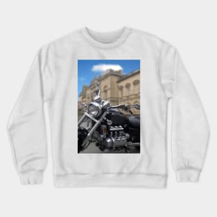 Custom Motorbike in Bath Crewneck Sweatshirt